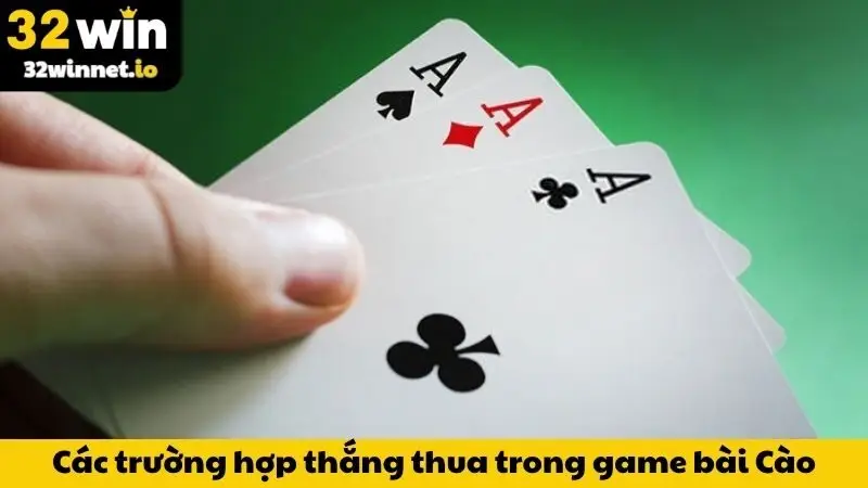 Bí Quyết Chơi Bài Cào Rùa - Đánh Đâu Thắng Đó Cho Newbie Các trường hợp thắng thua trong game bài Cào